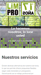 Mobile Screenshot of limproservicios.com.ar